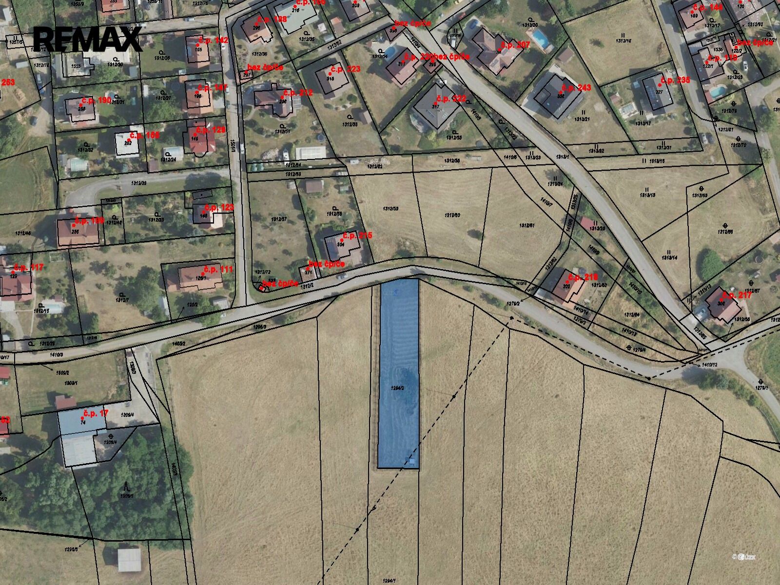 Pozemek pro bydlení, 1 487 m²