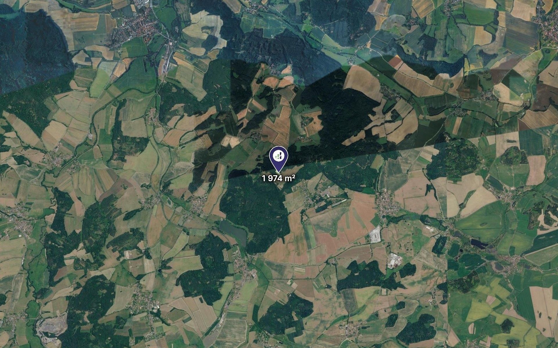 Louky, Švihov, 1 974 m² - 2