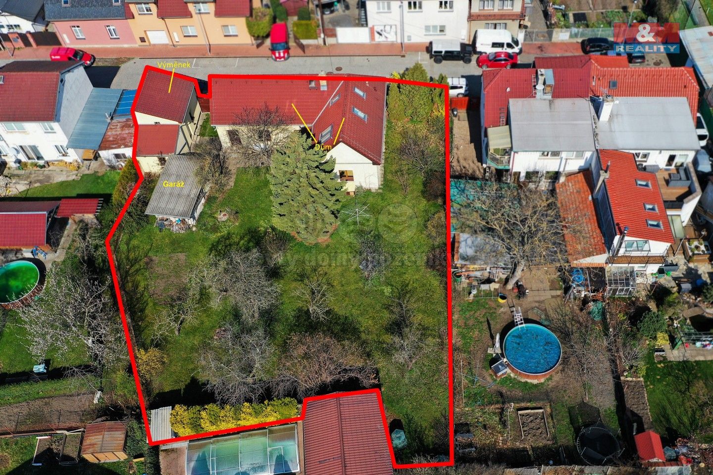 Rodinné domy, Pod hřištěm, Praha, 172 m²