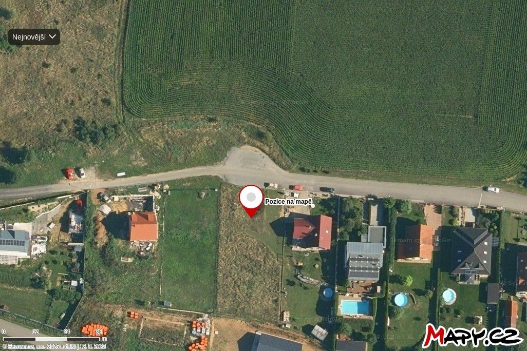 Pozemky pro bydlení, Okres Písek, 1 233 m²