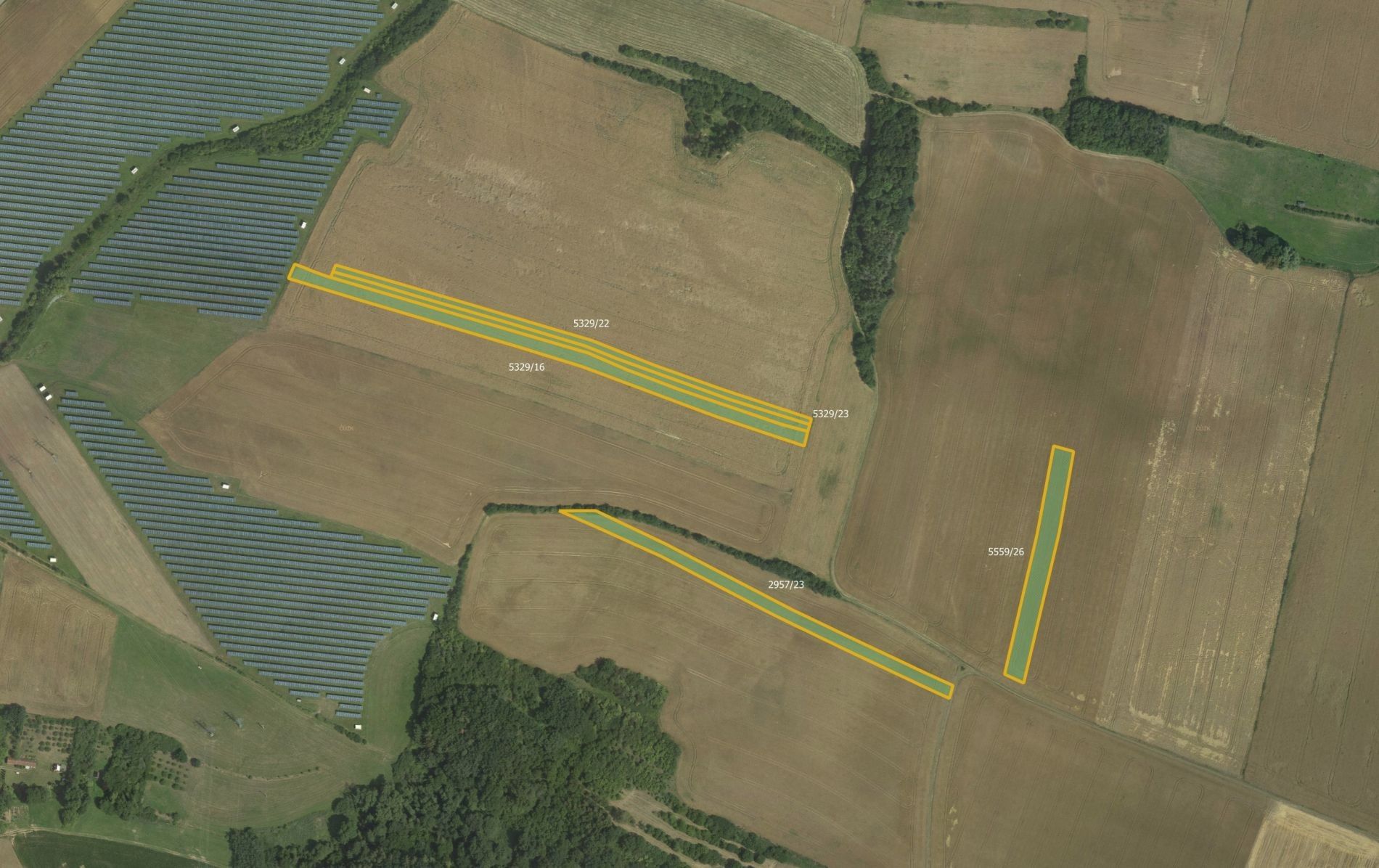 Zemědělské pozemky, Boskovice