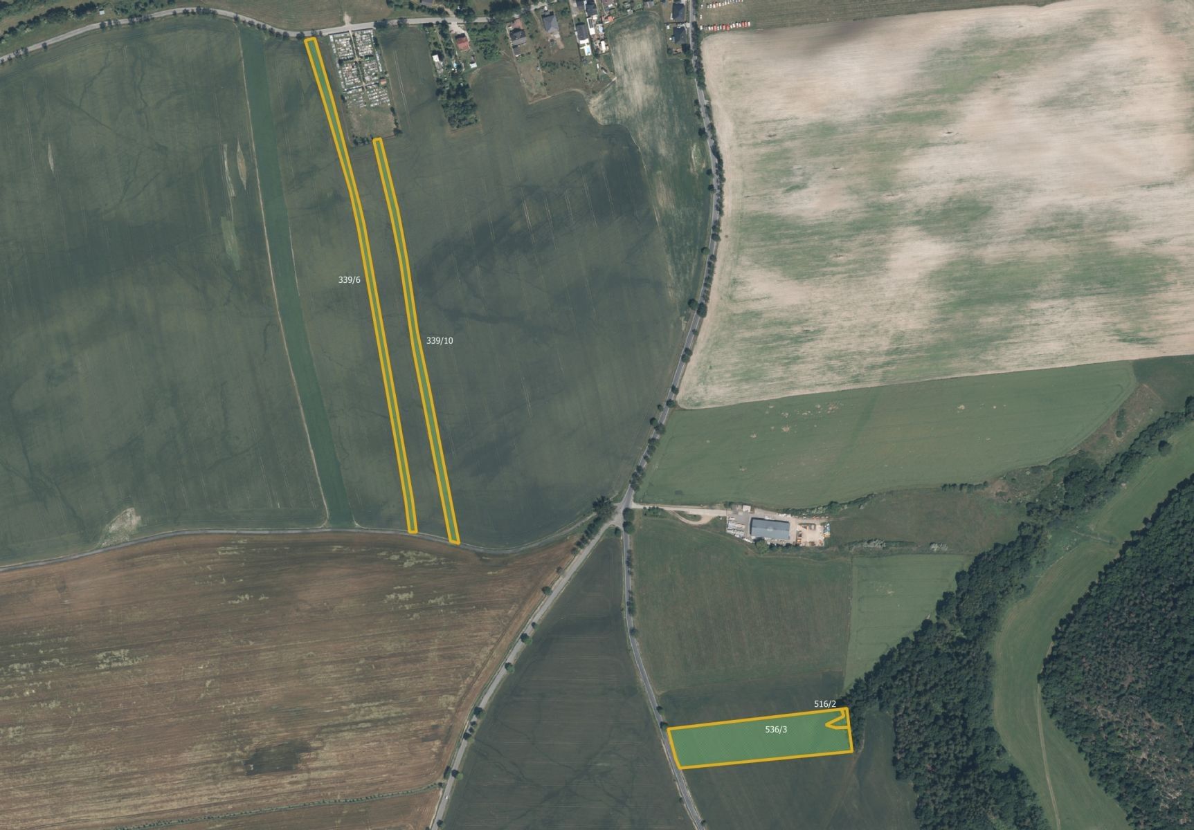 Zemědělský pozemek, 6 617 m²