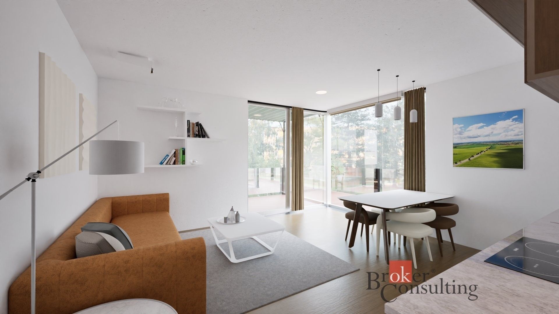 3+kk, Kaplice, 69 m² - 1