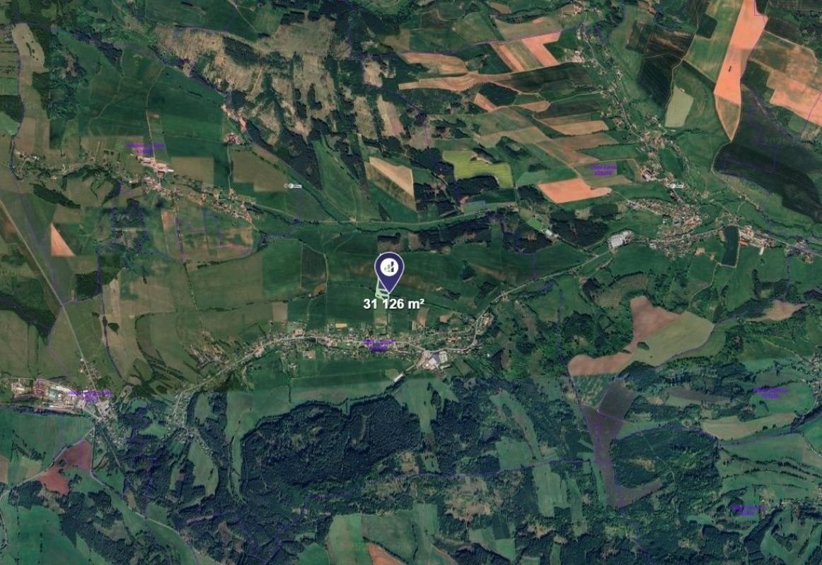 Prodej zemědělský pozemek - Čistá u Horek, 31 126 m² - 2