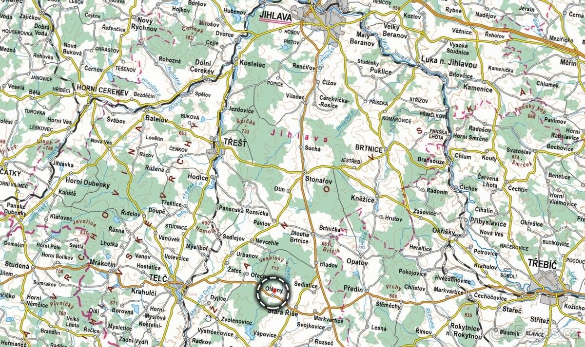 Prodej pozemek pro bydlení - Telč, 588 56