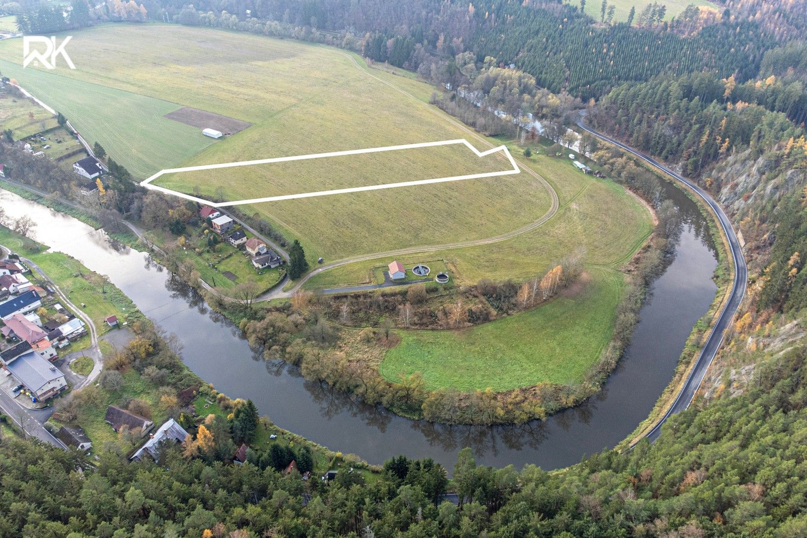 Pozemek · 13 479 m² · Vlastějovice - 3