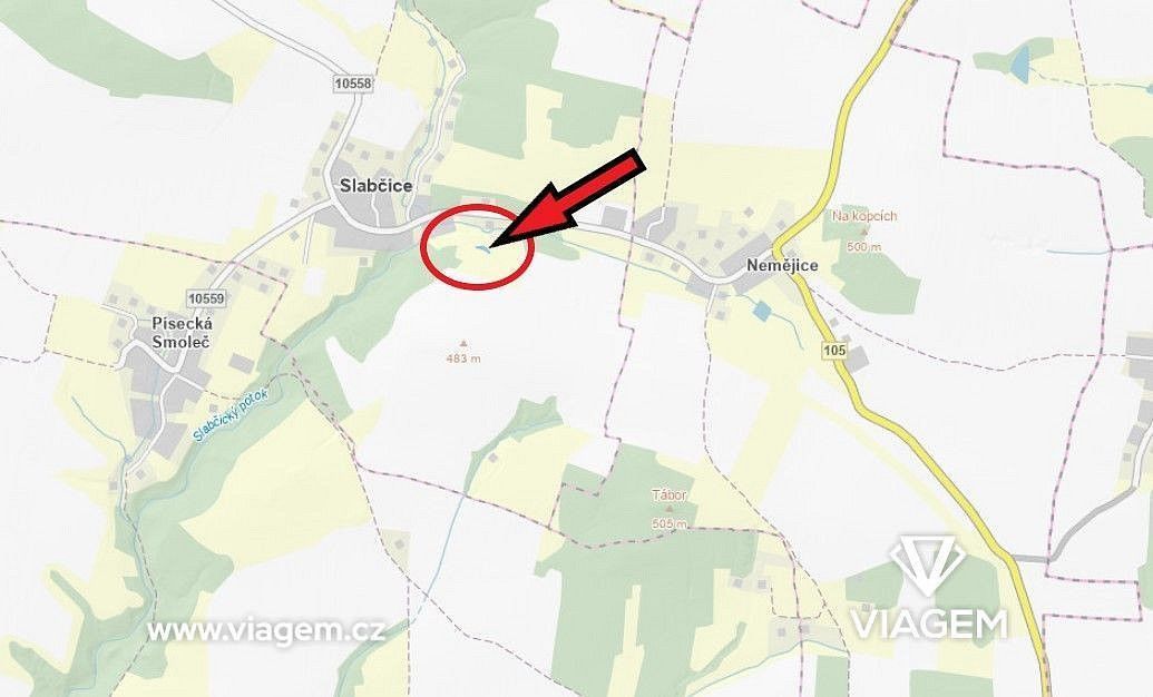 Prodej zahrada - Slabčice, okres Písek, Jihočeský kraj - 2