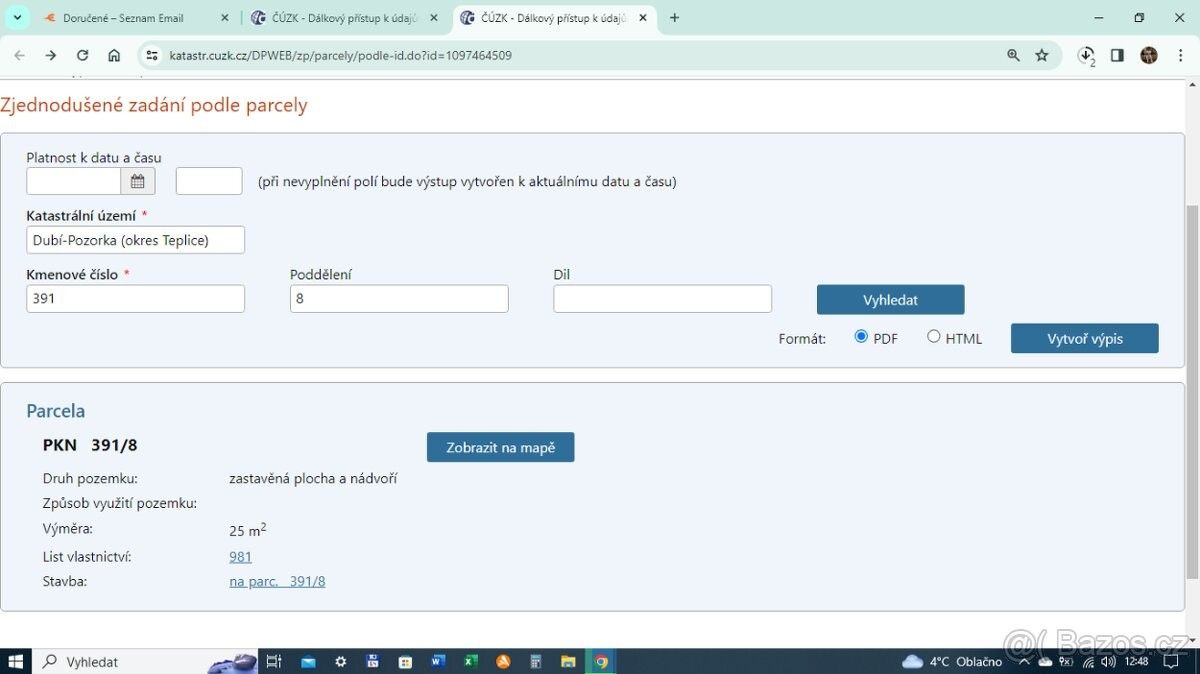 Prodej garáž - Teplice, 415 01