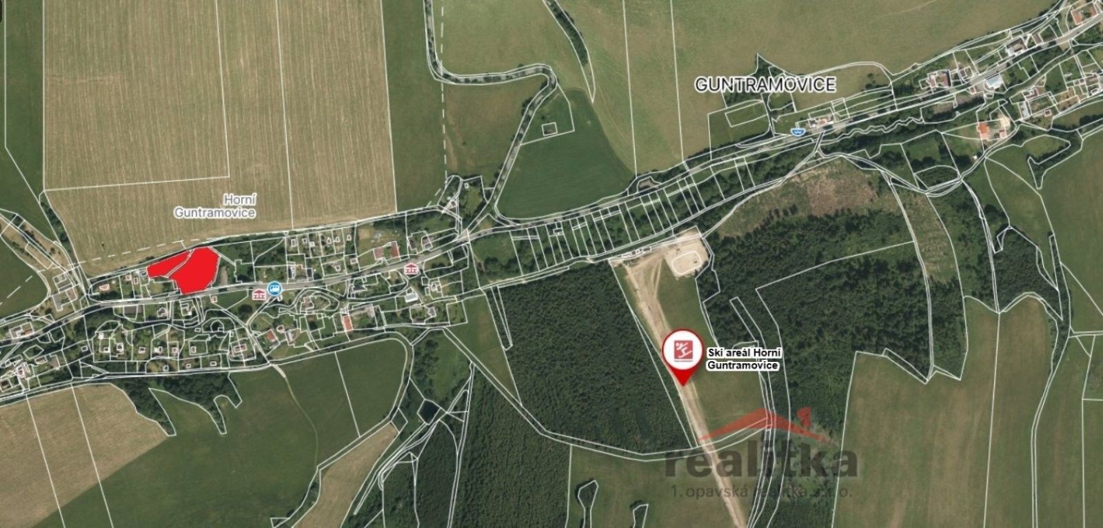 Pozemky pro bydlení, Guntramovice, Budišov nad Budišovkou, 5 279 m²