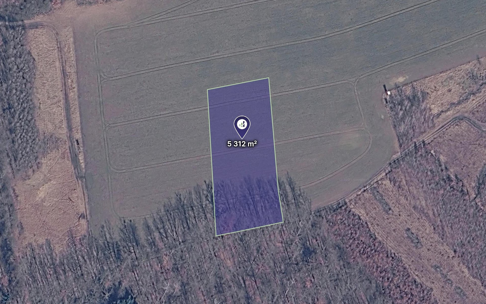 Zemědělské pozemky, Obrubce, 5 312 m² - 1