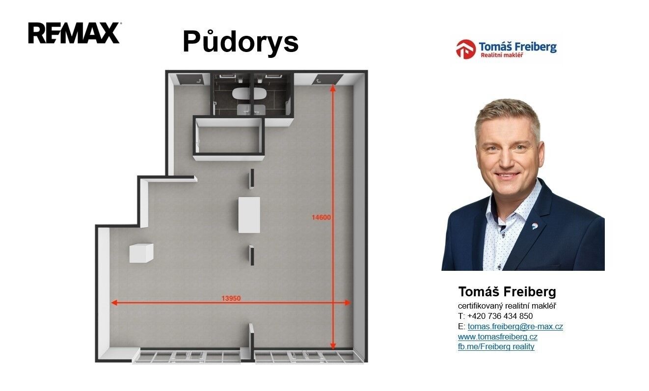 Obchodní prostory · 176 m² · České Vrbné 2405, České Budějovice 2 - 3