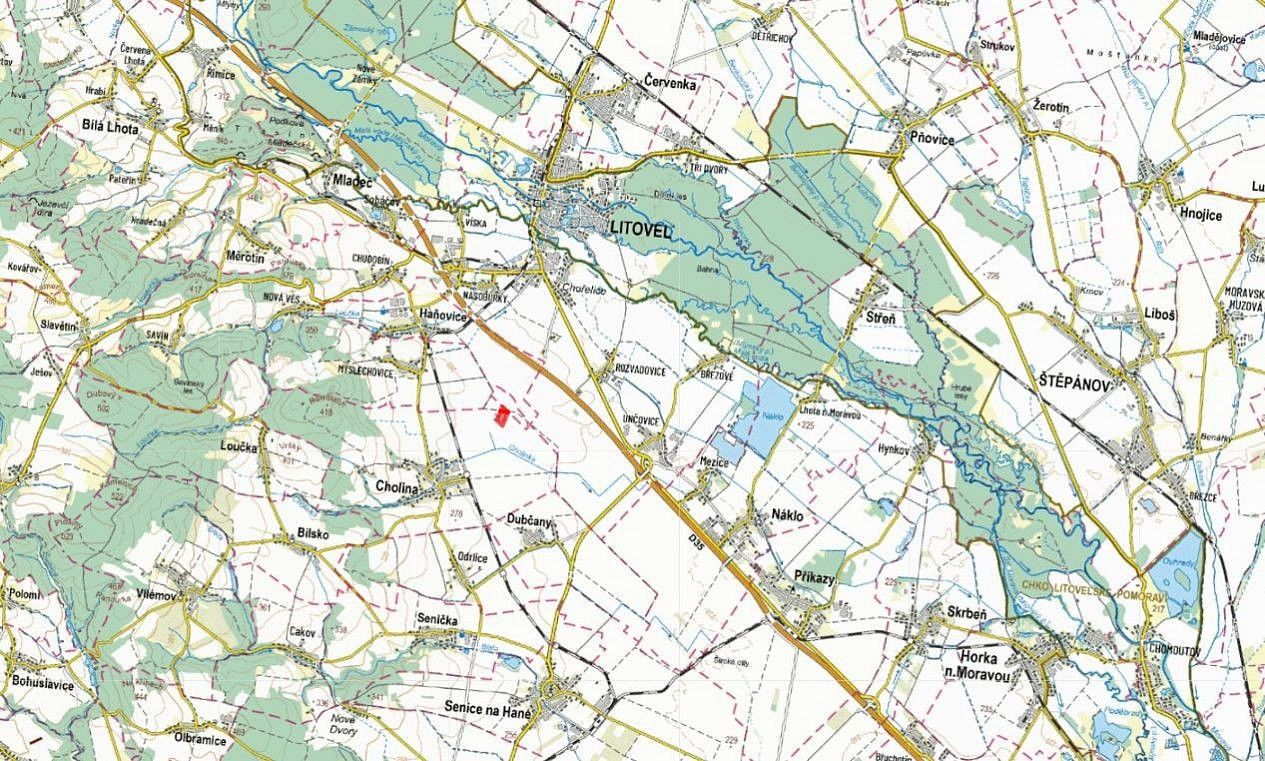 Zemědělské pozemky, Cholina, okres Olomouc, Olomoucký kraj - 2