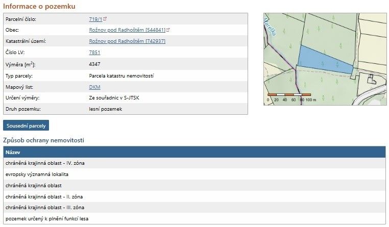 Prodej zahrada - Rožnov pod Radhoštěm, 756 61