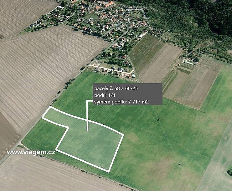 Prodej zemědělský pozemek - Máslovice, okres Praha-východ, Středočeský kraj - 2