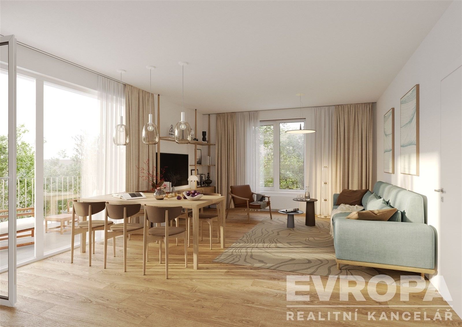 3+kk, Beroun, 66 m² - 2