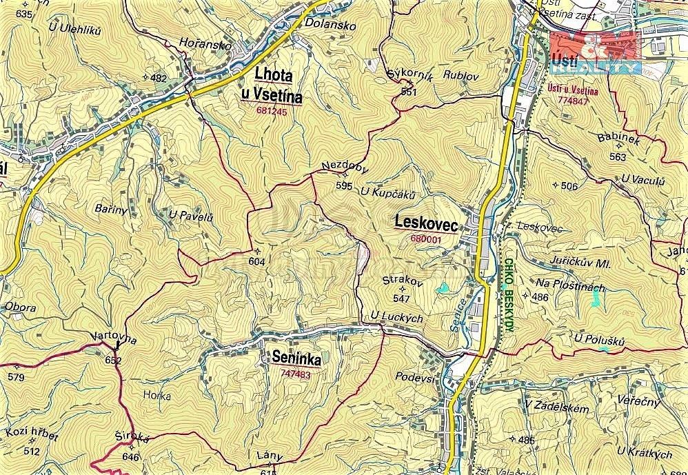 Prodej les - Leskovec, okres Vsetín, Zlínský kraj - 5