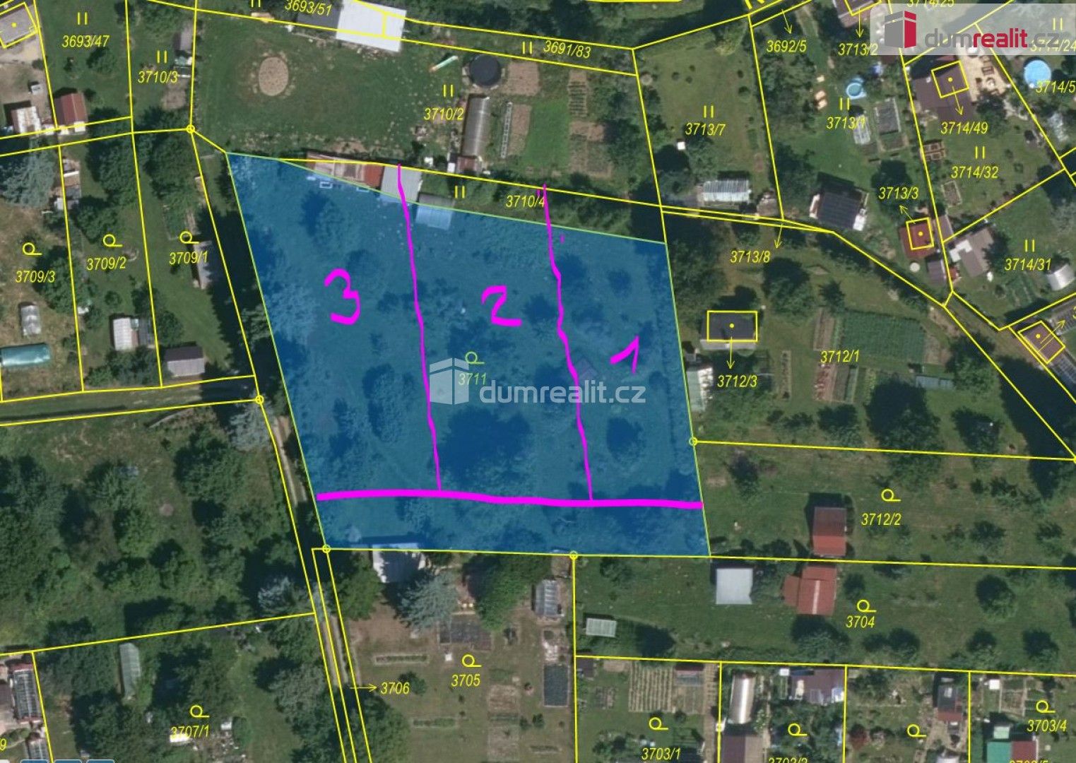 Prodej zahrada - Tachov, 1 082 m² - 2