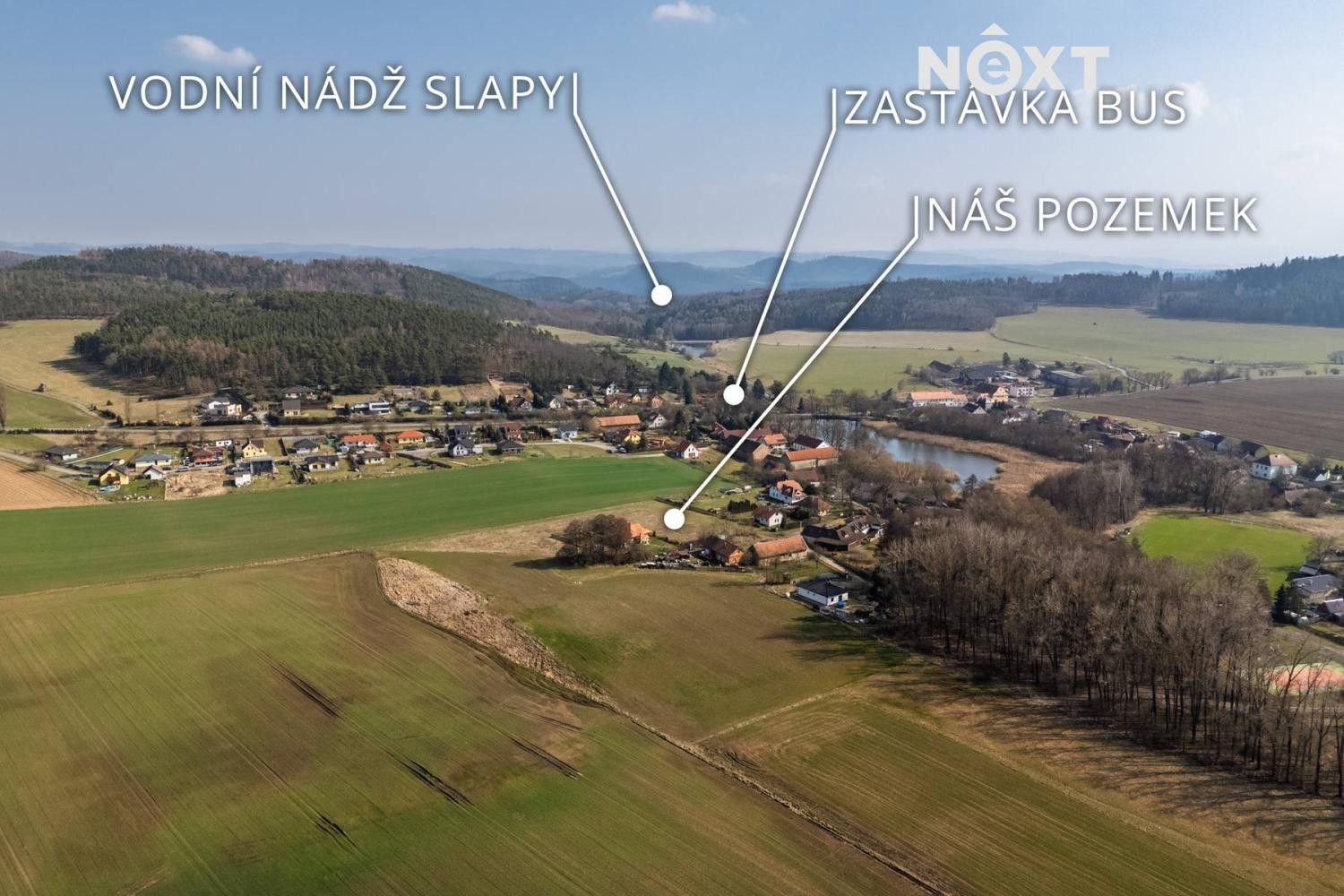 Pozemek pro bydlení, 1 200 m²