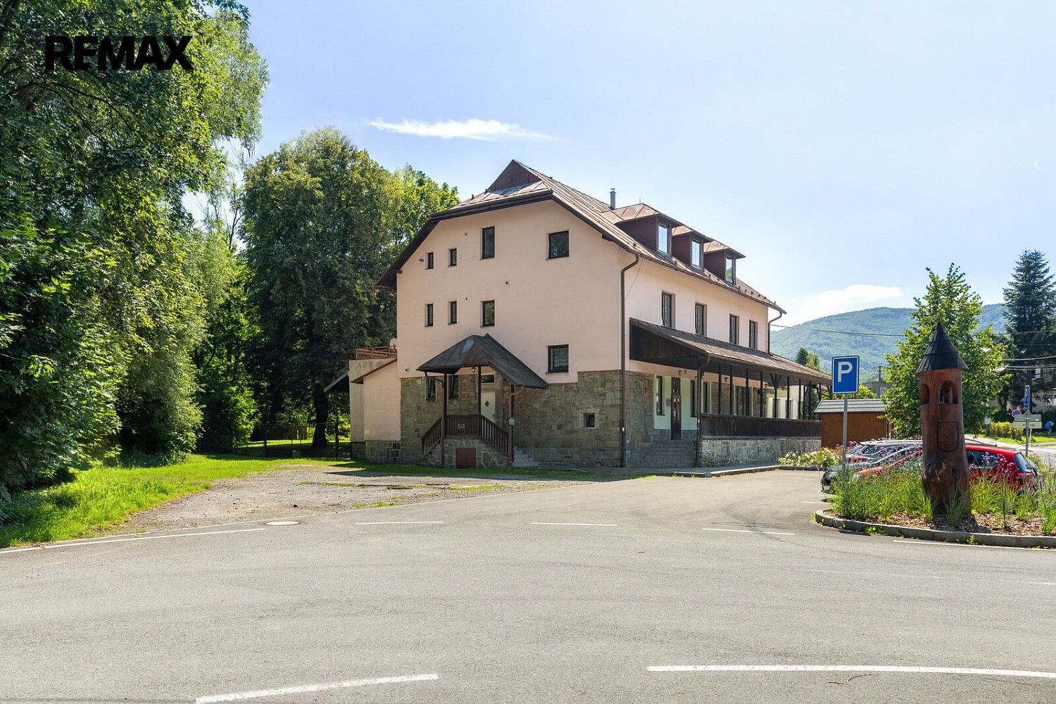 Ubytovací zařízení, Řeka, okres Frýdek-Místek, Moravskoslezský kraj, 802 m² - 2