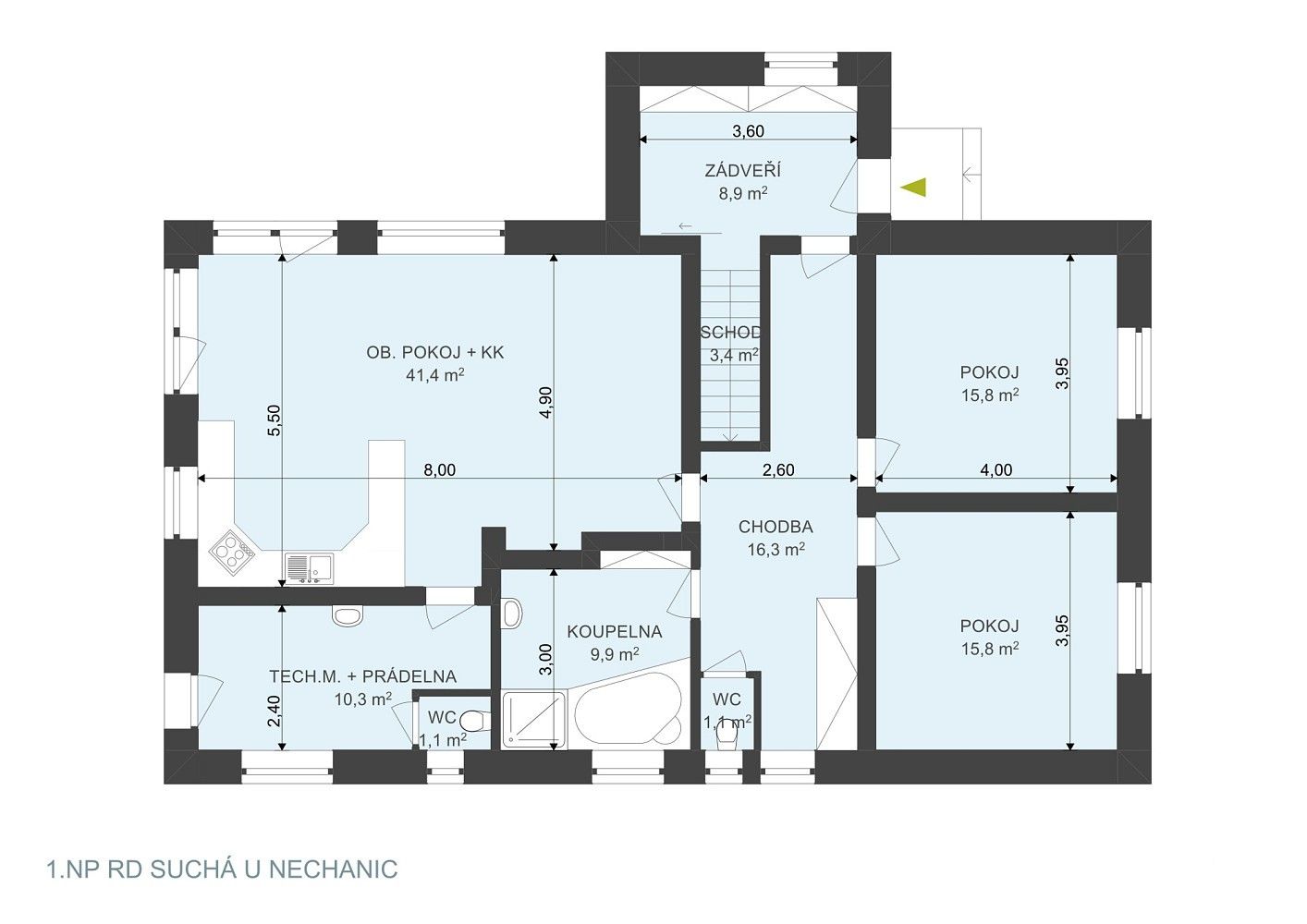 Rodinný dům · 204 m² · Nechanice, okres Hradec Králové - 4