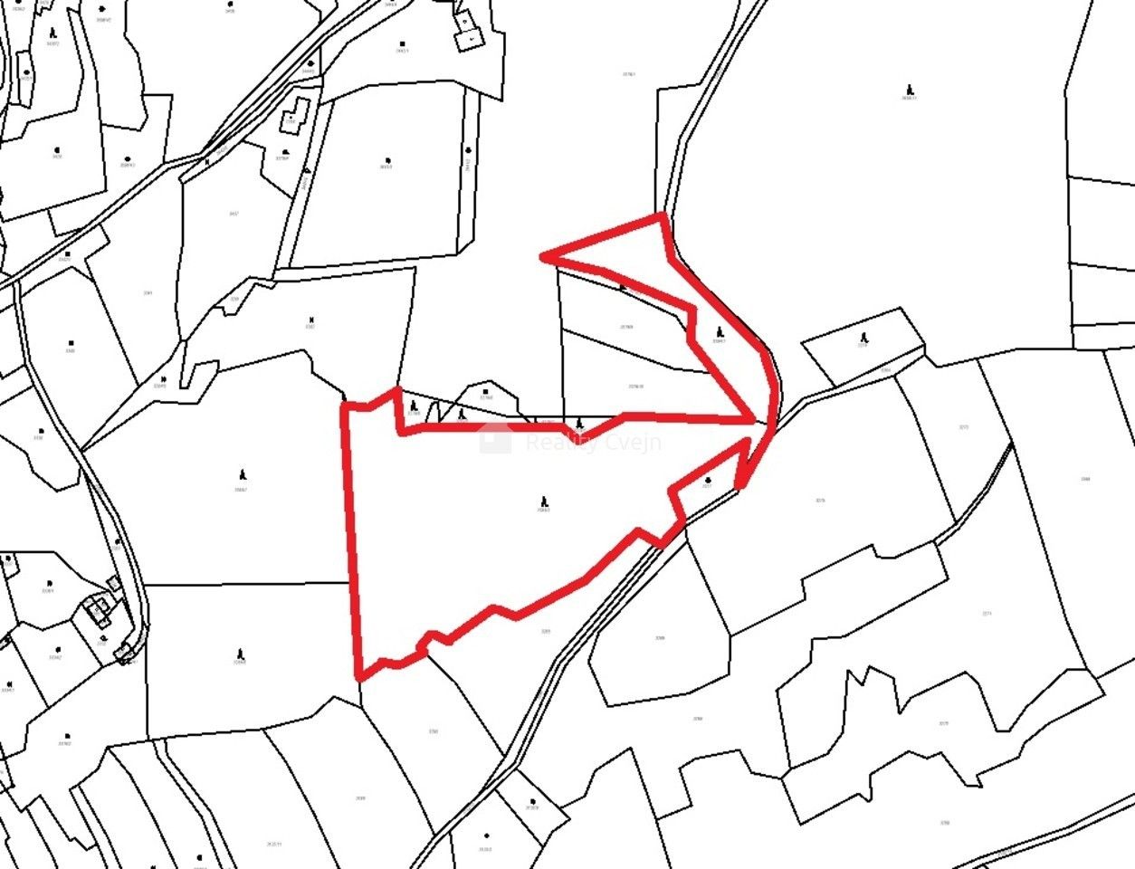 Prodej les - Růžďka, 27 339 m²