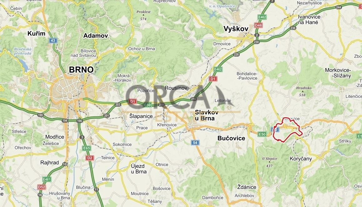 Prodej pozemek pro bydlení - Brankovice, 683 33