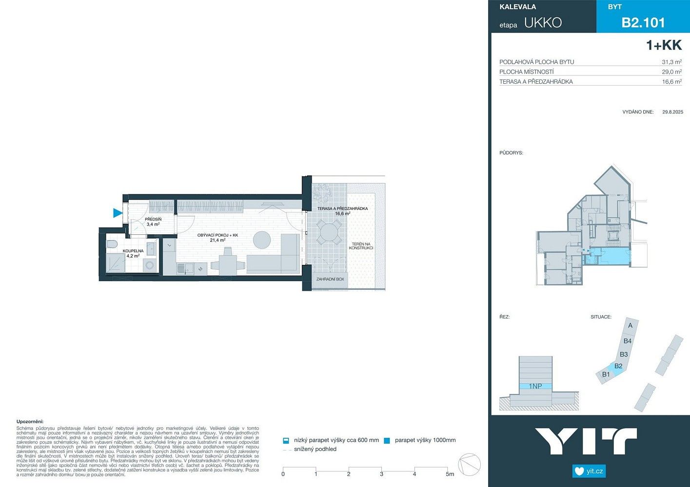 1+kk, Brno, 29 m² - 2