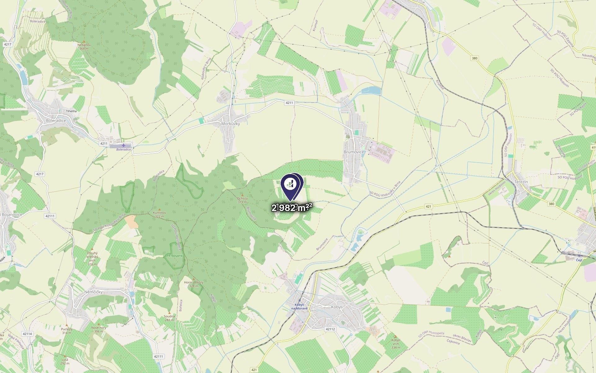 Zemědělský pozemek · 4 931 m² · Brumovice - 3
