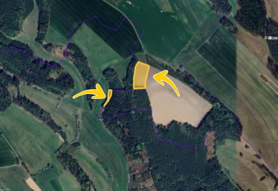 Prodej zemědělský pozemek - Bílá, 9 898 m²