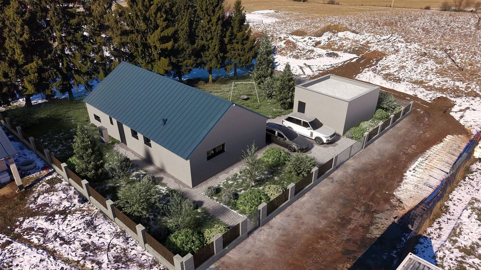 Rodinné domy, Hvozdec, 153 m²