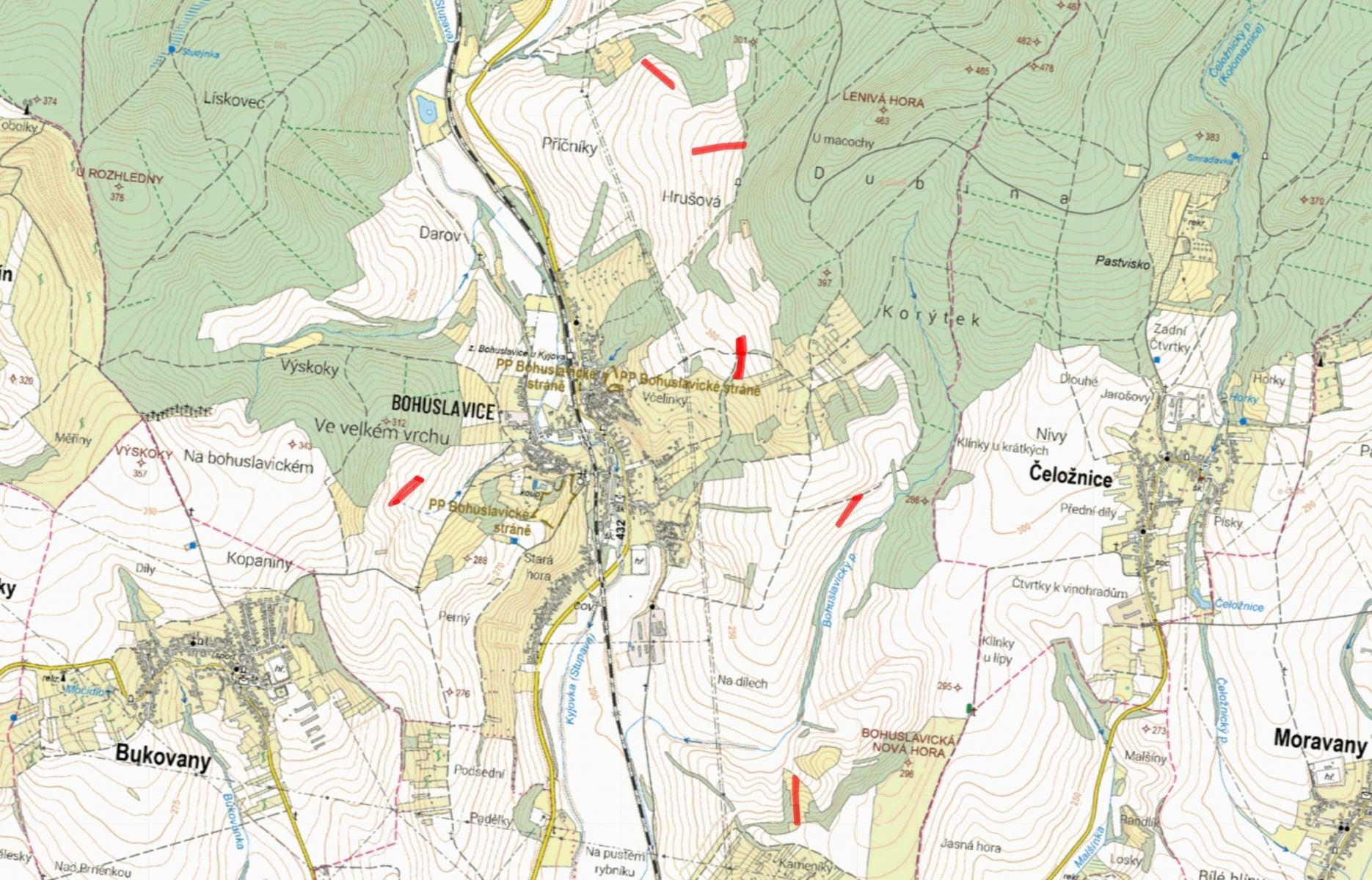 Prodej zemědělský pozemek - Kyjov Bohuslavice - 5
