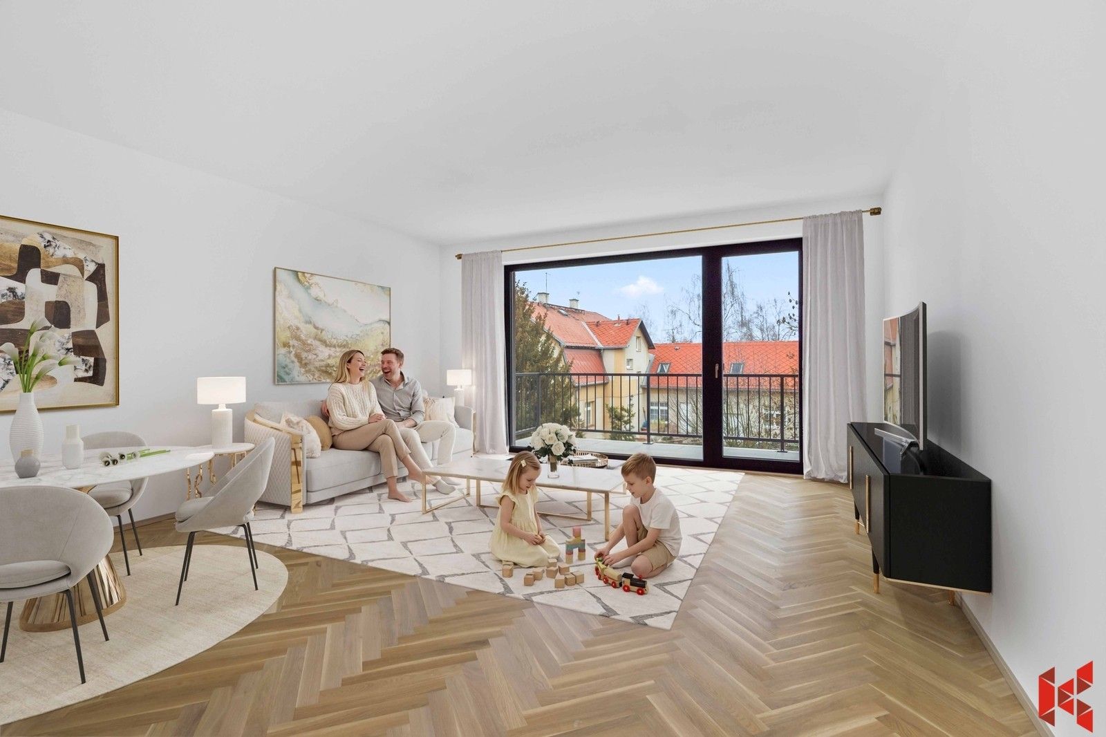3+kk, Šlechtitelská, Praha, 102 m²