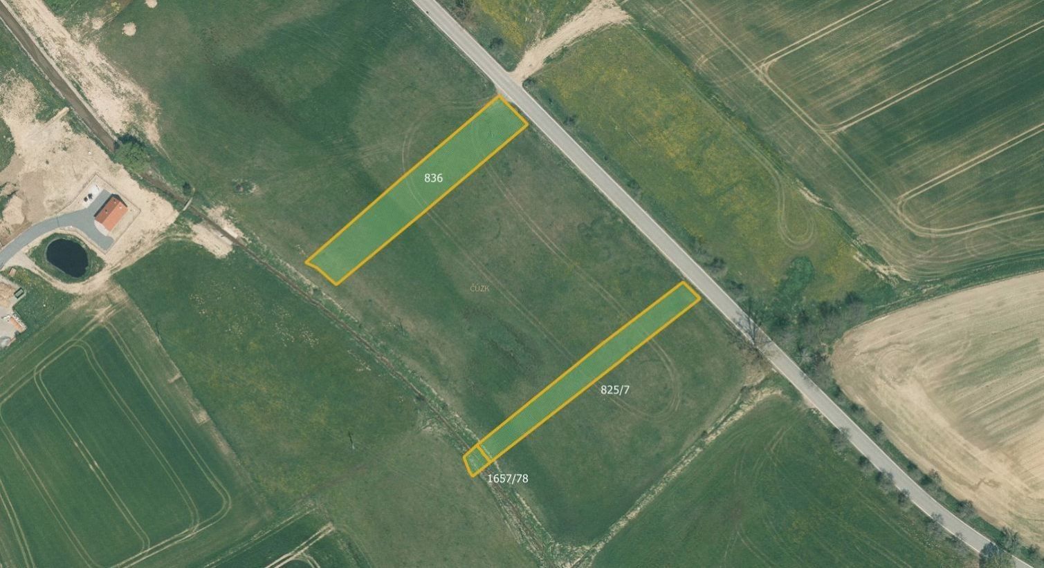 Zemědělské pozemky, Vlastiboř