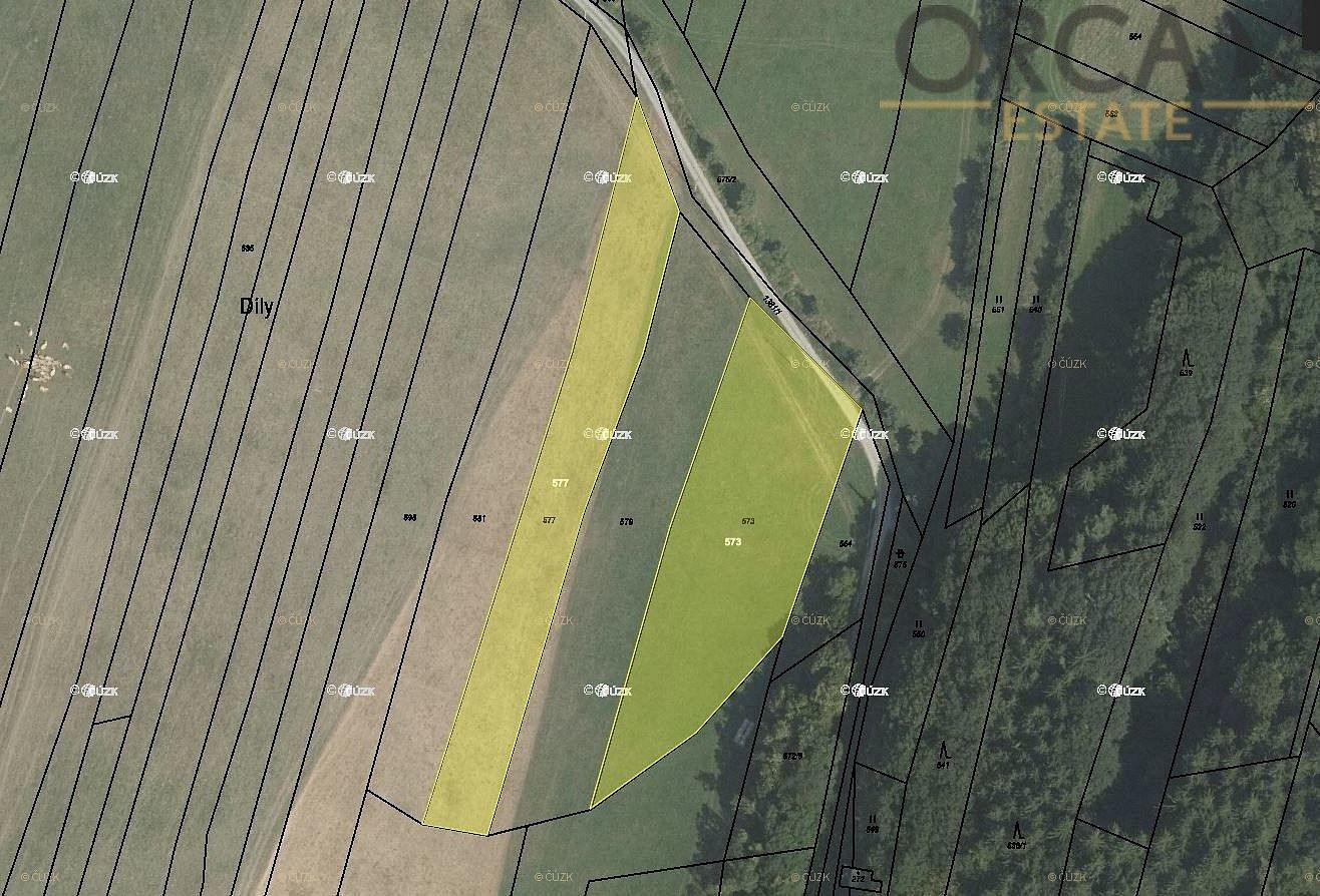 Zemědělské pozemky, Slavkov pod Hostýnem, okres Kroměříž, Zlínský kraj
