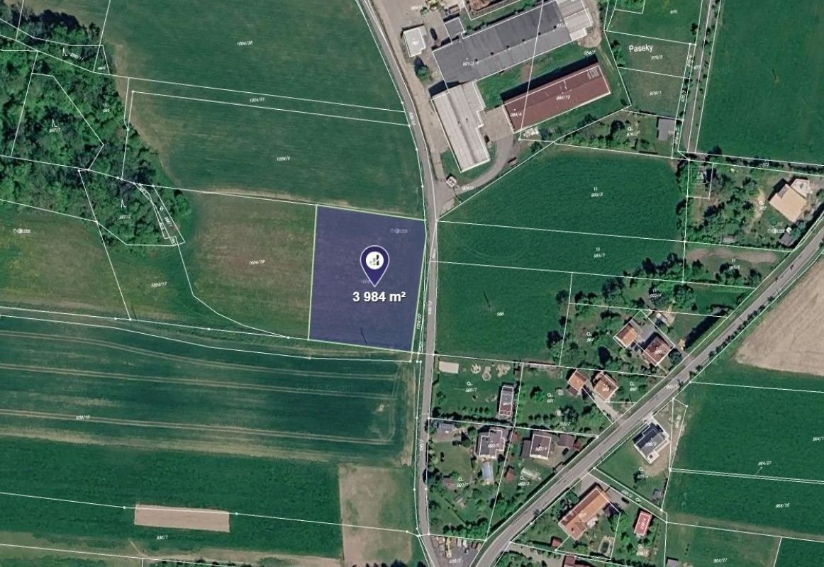 Zemědělské pozemky, Závišice, 872 m²