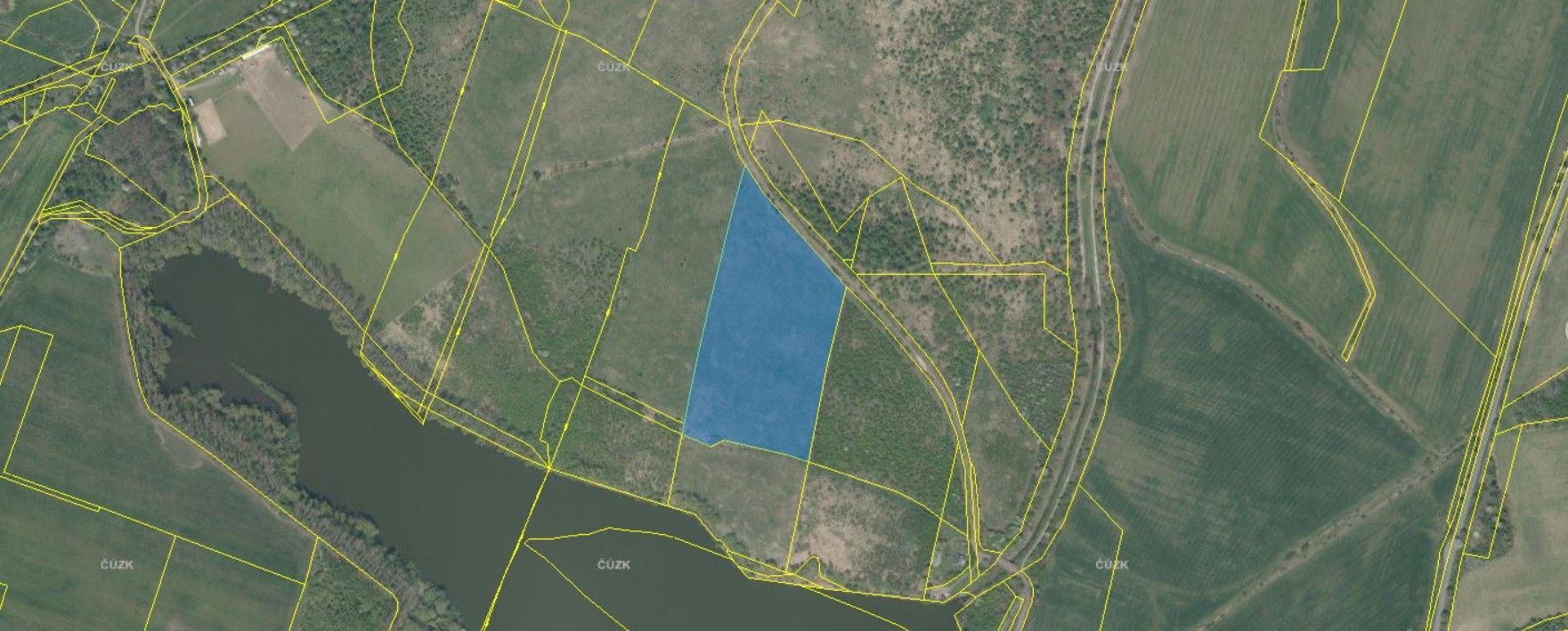 Louky, Nové Modlany, Krupka