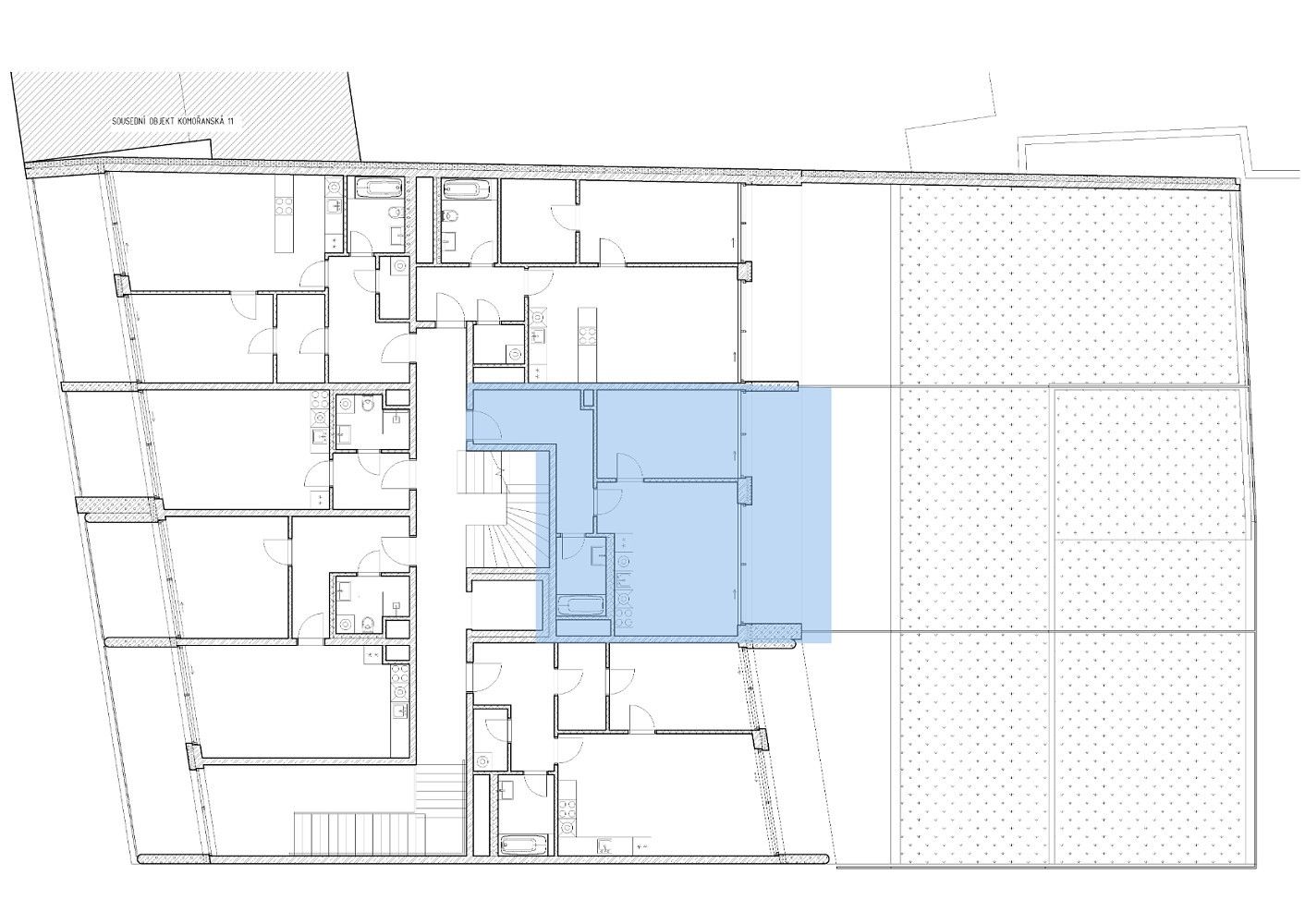 2+kk, Praha, Hlavní město Praha, 47 m² - 2