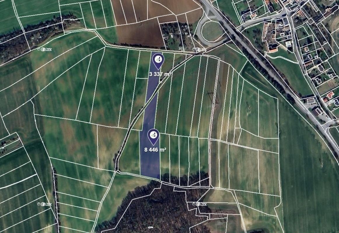 Zemědělské pozemky, Chyňava, 11 783 m² - 1
