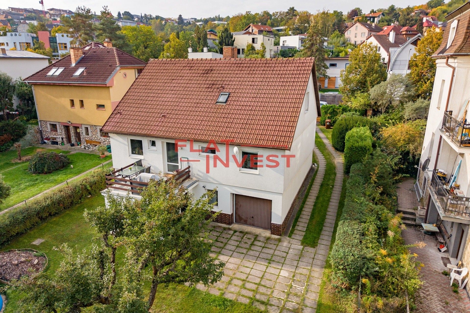 Rodinné domy, V úvoze, Praha Velká Chuchle, 232 m² - 1