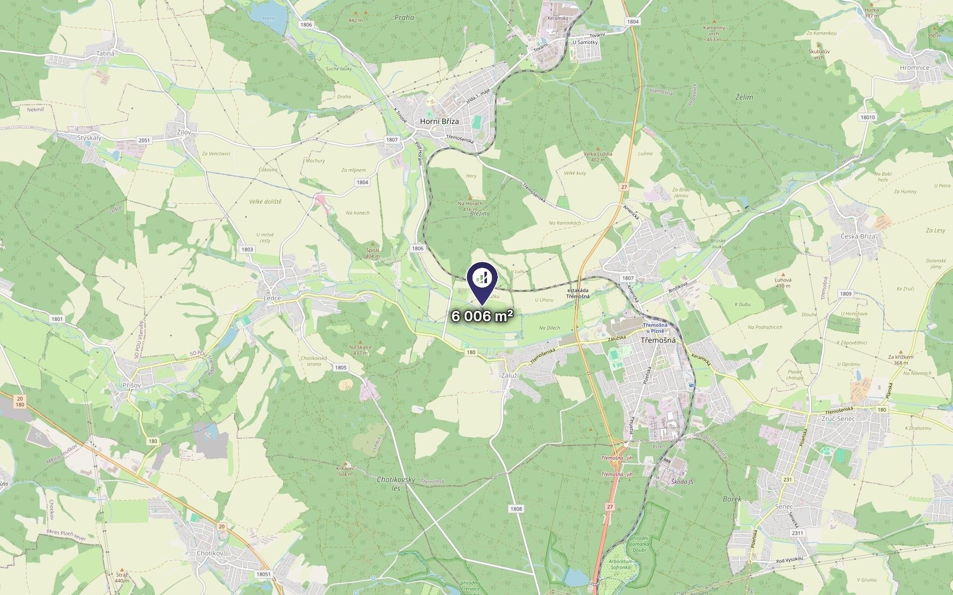 Zemědělský pozemek · 6 006 m² · Třemošná - 3