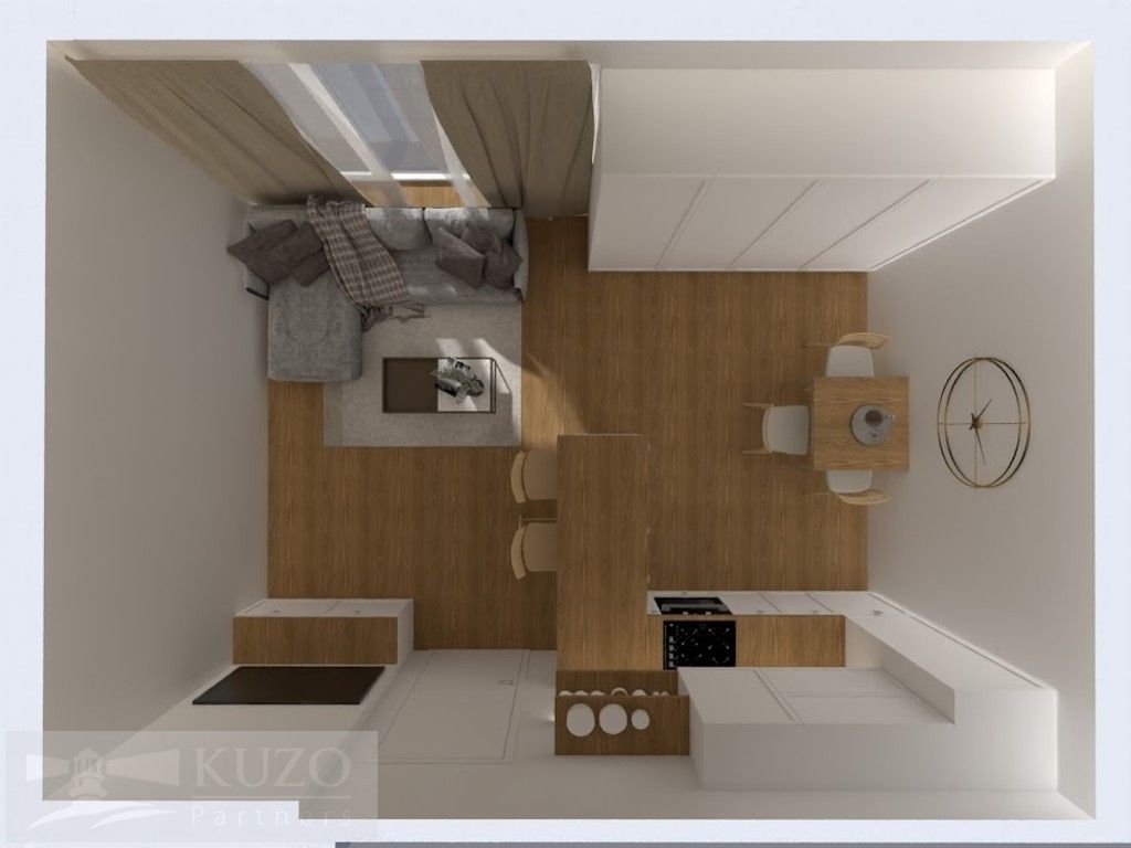 Pronájem byt 1+kk - Auerswaldova, Brno Zábrdovice, 34 m² - 5