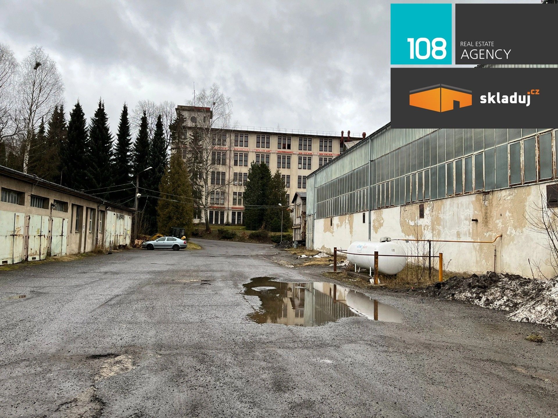 Pronájem sklad - Tovární, Rychnov u Jablonce nad Nisou, 4 000 m²