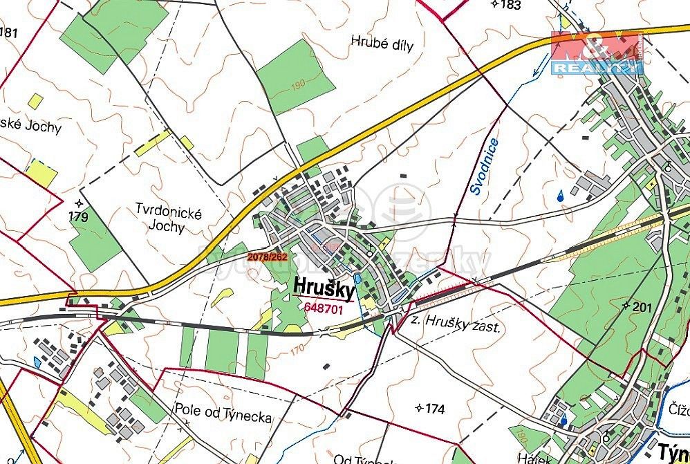 Prodej zemědělský pozemek - Hrušky, okres Břeclav, Jihomoravský kraj - 5