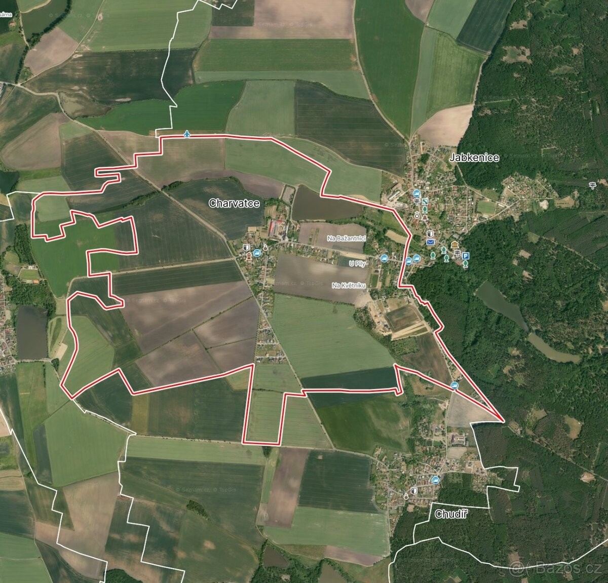 Pozemky pro bydlení, Jabkenice, 294 45 - 2