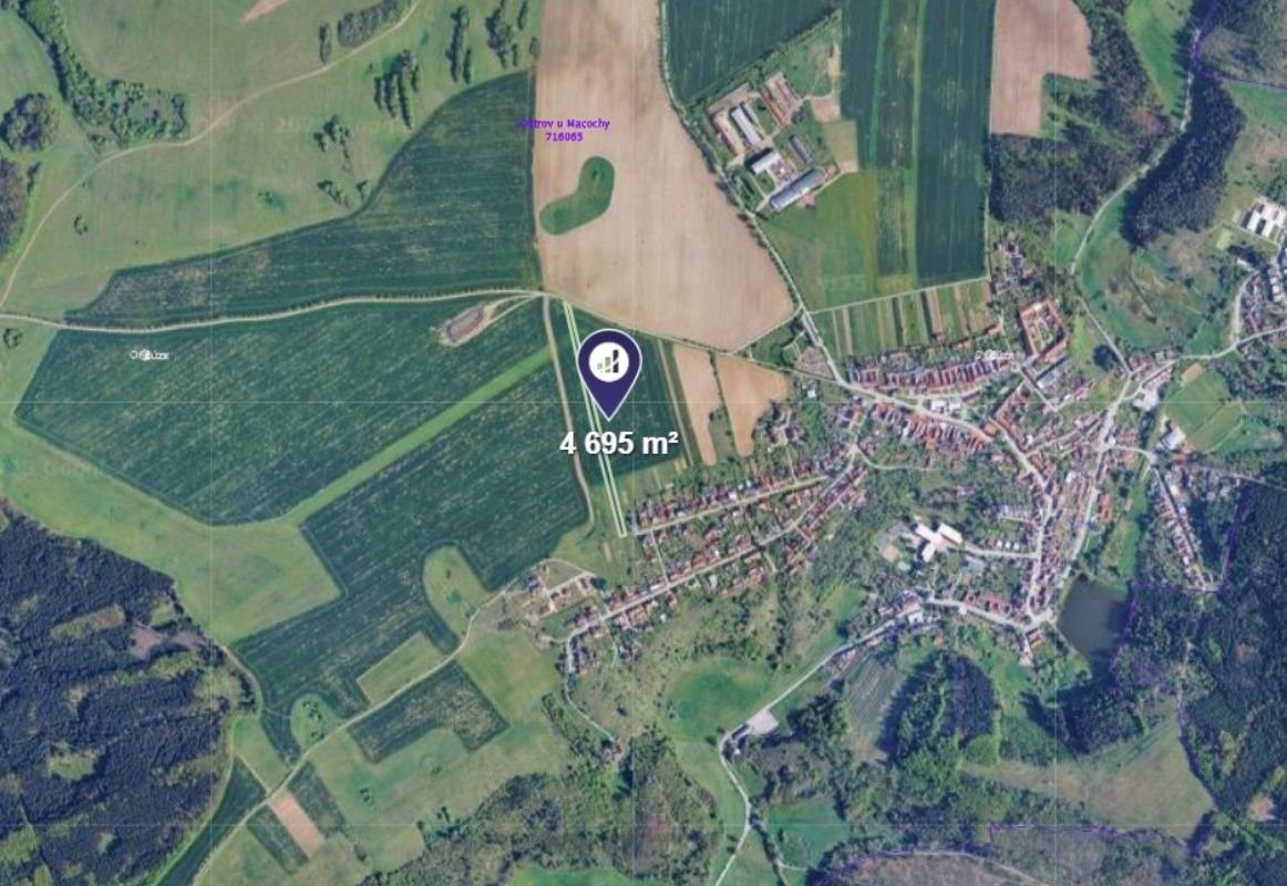 Prodej pozemek pro bydlení - Ostrov u Macochy, 4 695 m²