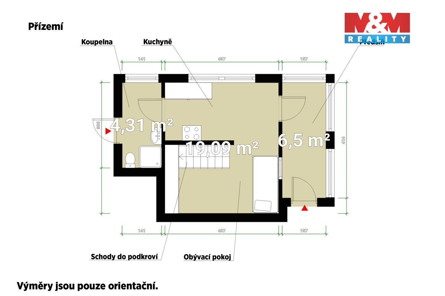 Prodej chata - K Jezírku, Plzeň, 50 m²