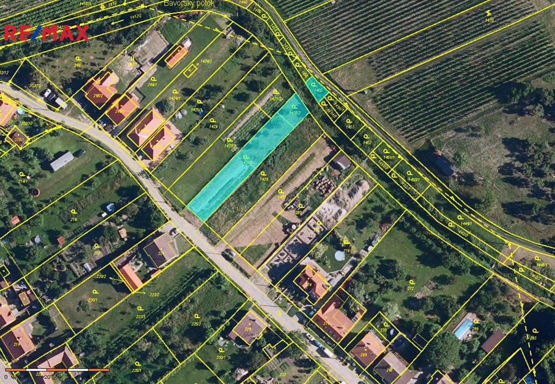 Prodej pozemek pro bydlení - Bavory, 898 m²