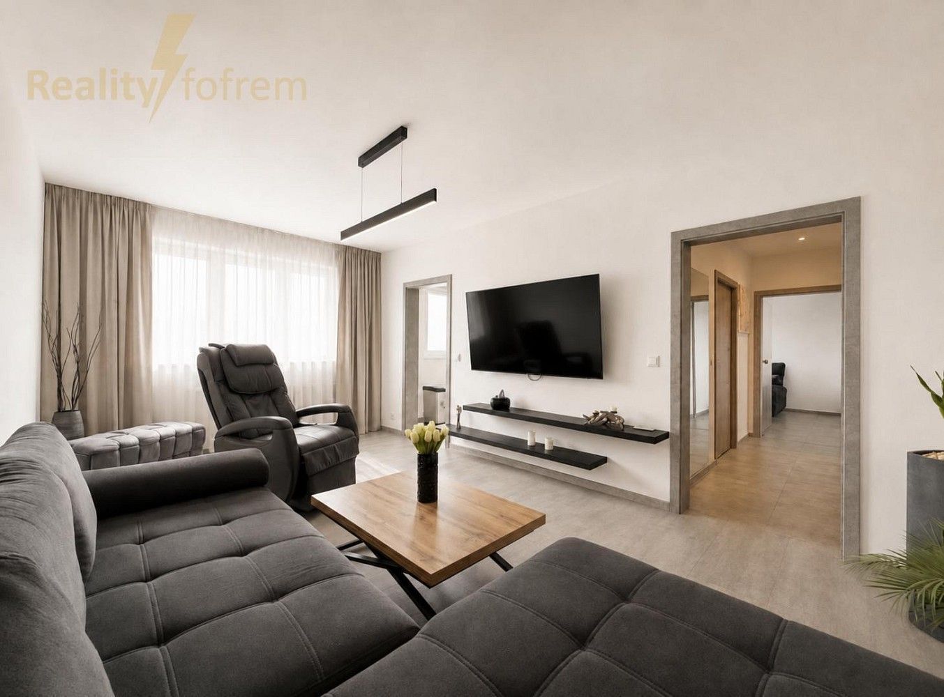 Byt 2+1, 54 m²