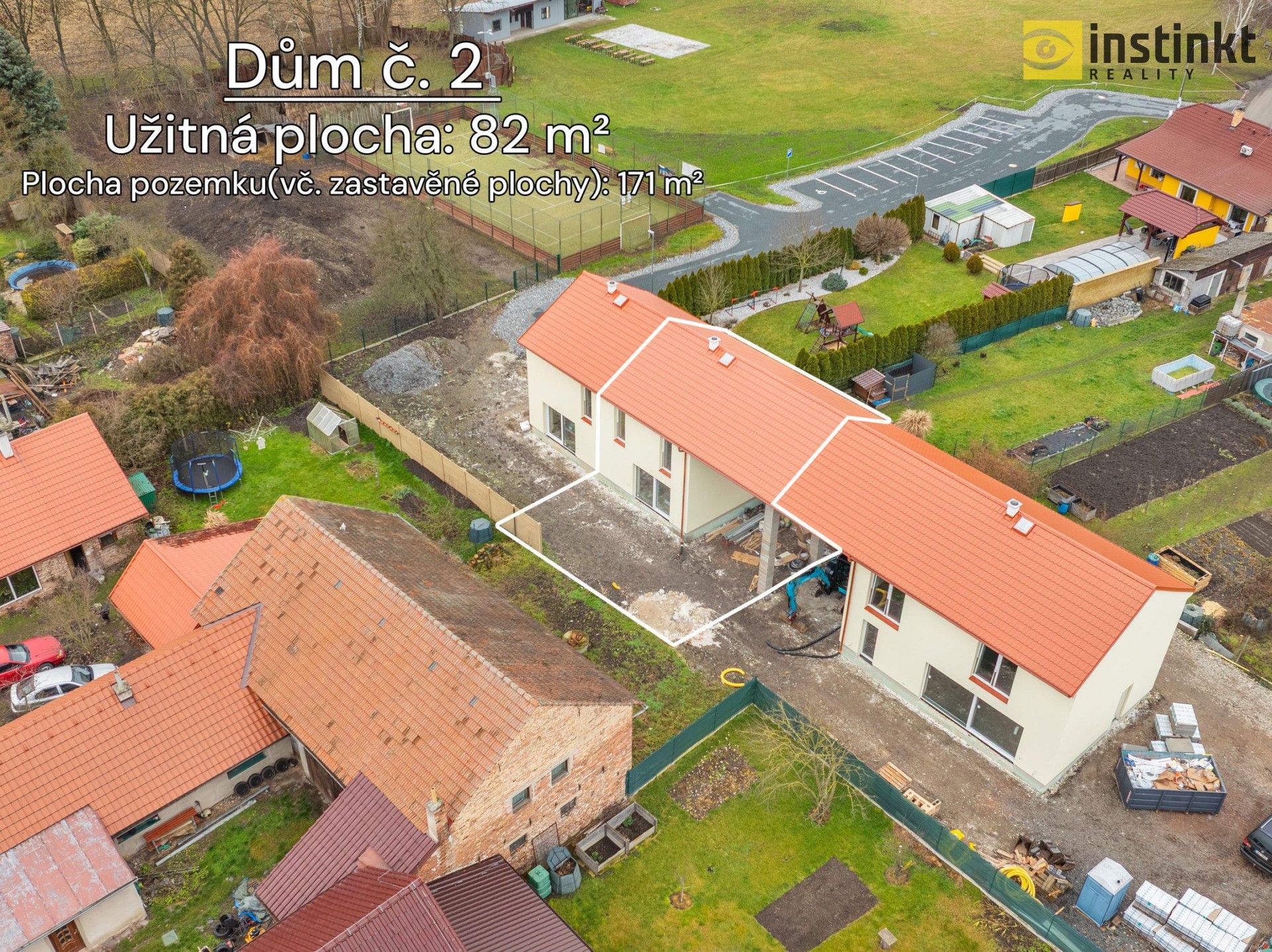 Rodinné domy, Dobšice, 82 m²