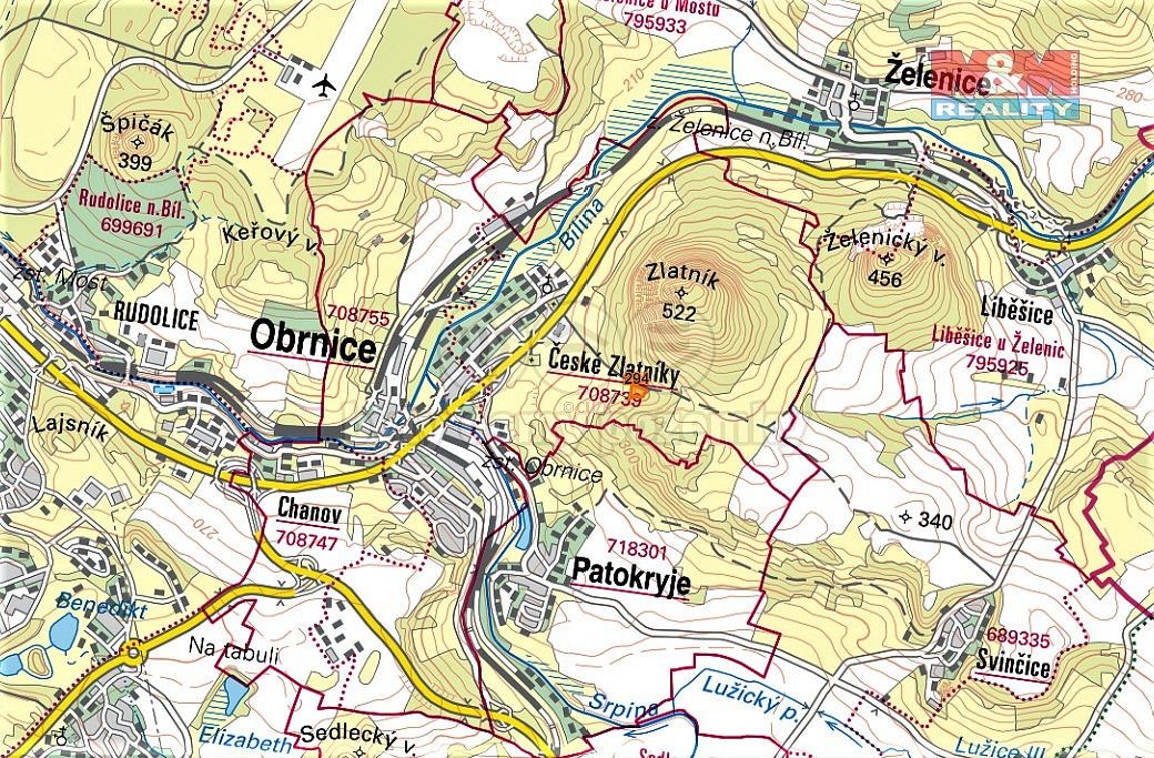 Prodej louka - Obrnice, okres Most, Ústecký kraj - 5